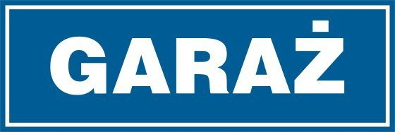 TD PA219 Piktogram Garaż