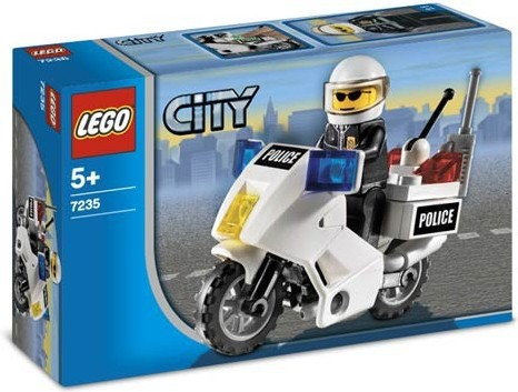LEGO CITY Motocykl policyjny 7235