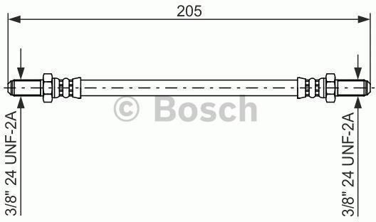 Bosch Przewód hamulcowy elastyczny 1 987 476 575
