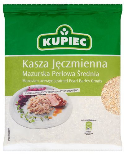 Kupiec Kasza jęczmienna mazurska perłowa średnia 400 g