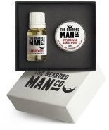 Bearded Man Zestawy: olejek do brody 10ml + wosk do wąsów 15g Rain Forest