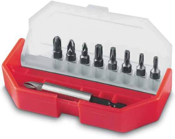 Stanley KOMPLET bitÓW 10szt. (3 PŁ, 3 PH, 3 PZ) + uchwyt 68-734-1