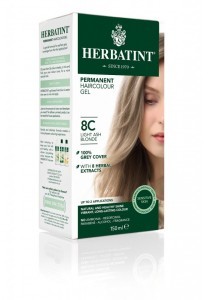 Herbatint zdrowe i lśniące włosy Farba do włosów Kolor - 8C - jasny popielaty blond 2770-0