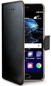 Celly Pokrowiec na telefon Wally pro Huawei P10 Plus WALLY646) Czarne