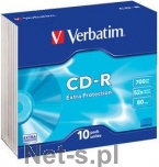Verbatim CD-R [ Slim 10 | 700MB | 52x | DataLife ] (V43415)