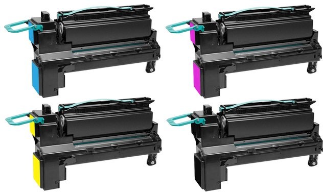 DobreTonery.PL Komplet tonerów zamienników DTX792KPLXL do Lexmark X792 X792de X792dte X792dtfe X792dtme X792dtpe X792dtsee pasuje zamiast Lexmark X792X1KG X792X1CG X792X1MG X792X1YG CMYK 20000/2000