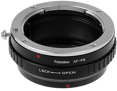 Fotodiox LENS Mount Adapter, Sony Alpha (Minolta AF) Lens to Fujifilm X-Series Mirrorless Cameras wyszukiwania AS X-Pro1 and X-E1 FX-SN-FX1