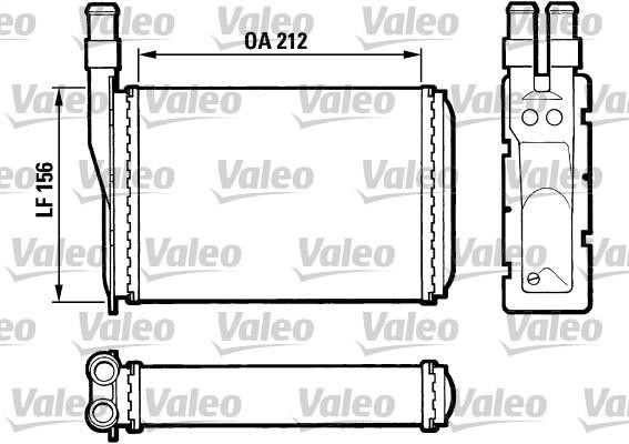 Valeo nagrzewnica 883790 883790