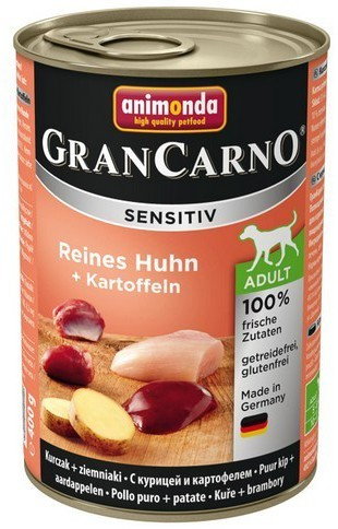 Animonda Gran Carno Sensitiv Kurczak + ziemniaki 400g 12314