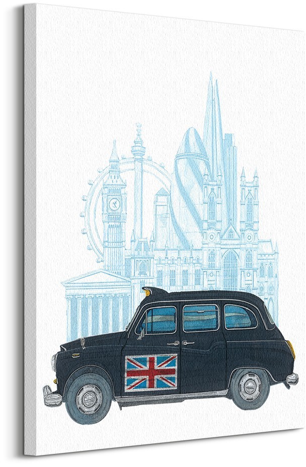 Pyramid Posters London Taxi - Obraz na płótnie WDC99233