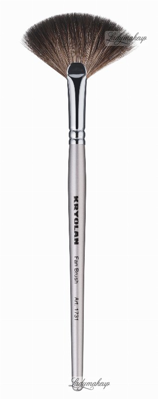 KRYOLAN Professional Brush - FAN BRUSH - Pędzel wachlarzowy - ART. 1731 KR1731