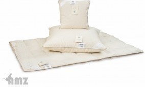 AMZ Szamotuły Kolekcja Silver Prestige - Kołdra Letnia 135x200 cm 100% Puch FF1 (FF14-9908D)