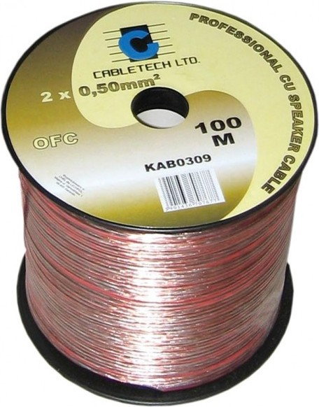 CABLETECH KAB0327 Kabel gonikowy OFC 2.5mm 100m
