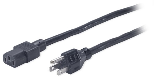 APC Power Cord Kit (5 ea), C13 to 5-15P, 0.6m AP9891