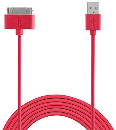 Aiino Apple TPE kabel 1,5 m, czerwony AICAPDOCK30-RD