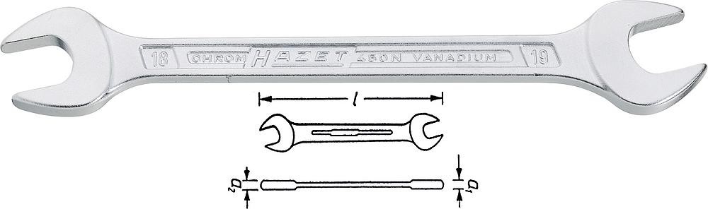 Hazet 450NA-3/8X7/16VKH