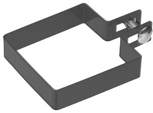 Obejma początkowa antracyt, przekrój ocynk 5x5cm