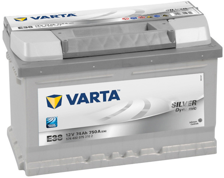 Varta Silver dynamic 12 V 74 Ah