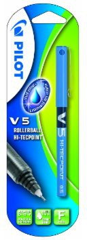 Pilot V5-Pióro kulkowe NIEBIESKI