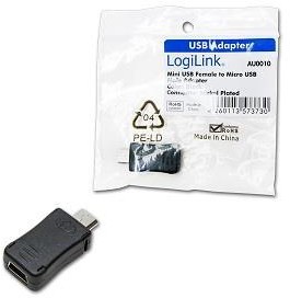 Logilink Adapter USB AU0010 USB mini do USB micro AU0010
