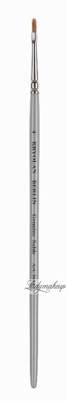 KRYOLAN Professional Flat Brush 4 - Pędzel do kresek - ART. 3604 KR3604