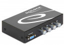 Delock Adapter AV VGA 4 port with Audio 87636