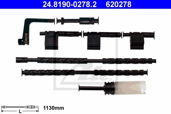 ATE CZUJNIK KLOCKÓW HAM  24.8190-0278.2 MINI R56 ONE D 10-13