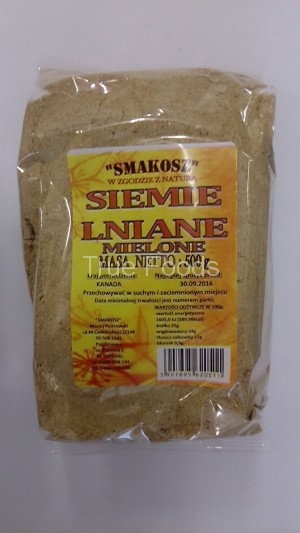 Smakosz siemię lniane mielone 500g