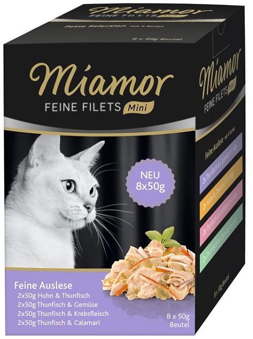 Miamor Feine Filets Multibox Feine Auslese 8x50g