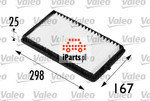 VALEO Filtr kabinowy 698171