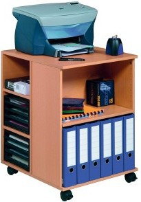 Durable Stolik biurowy OPEN buk 74/59cm