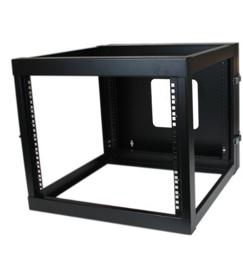 STARTECH.COM StarTech. com rk819wa lloh Depth Hinged Open Frame Wall Mount Server Rack (8U, 55,9 cm (22 cali), nośność: 63,4 kg) RK819WALLOH