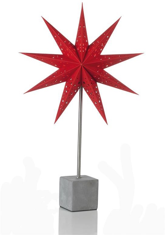 Markslojd Lampa stołowa Hard 702223 / czerwona
