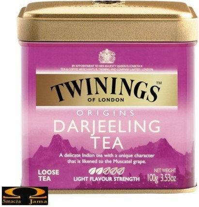 Twinings Daryelling Herbata Liściasta 100g 3360