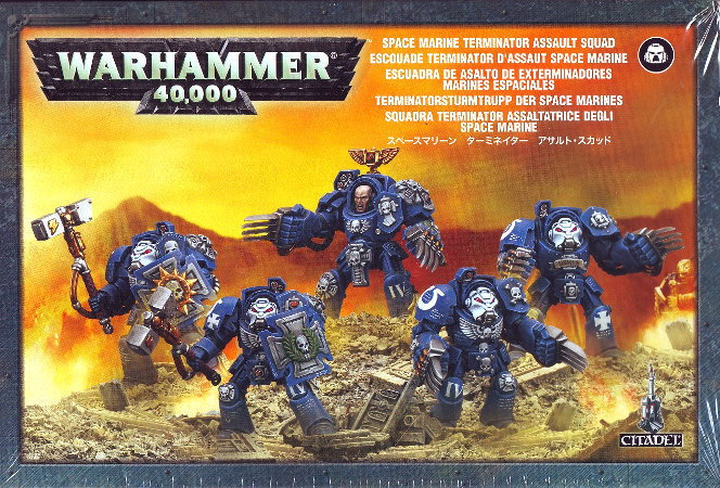 SPACE MARINE TERMINATOR ASSAULT SQUAD