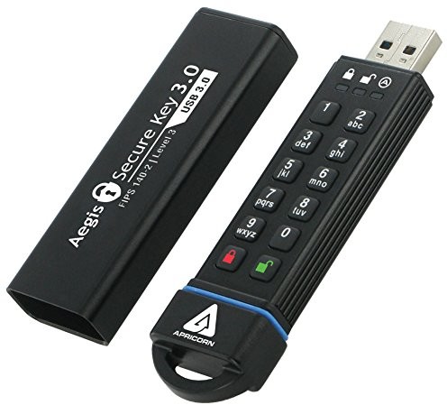 Apricorn 480 GB AEGIS Secure Key USB 3.0 Flash Drive ASK3-480GB