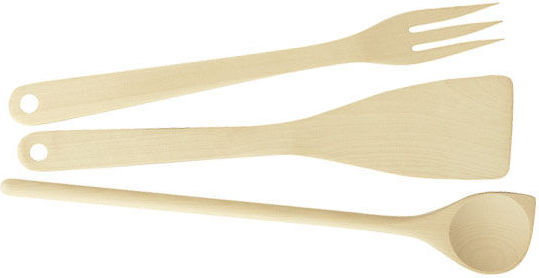 Tescoma ŁYŻKA Łopatka WIDELEC WOODY KPL 3SZT 637418
