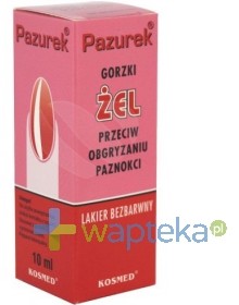 P.P.H. KOSMED ZBIGNIEW LEŻAŃSKI Gorzki Pazurek żel przeciw obgryzaniu paznokci 10ml KOSMED 7029525