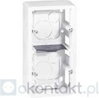 Legrand 080282 MOSAIC Puszka natynkowa - 5 lub 2x2 moduły pionowo 40MM do uchytu