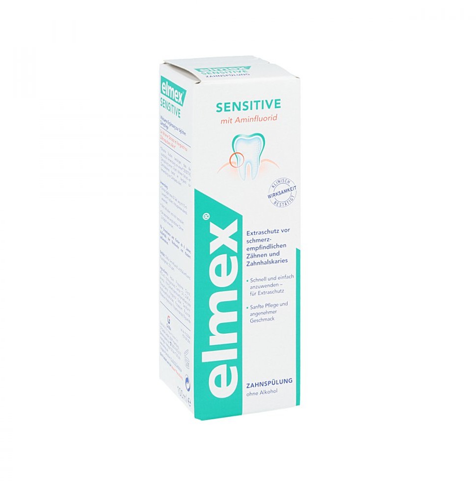 Elmex Sensitive płyn do płukania jamy ustnej CP GABA GmbH 100 ml