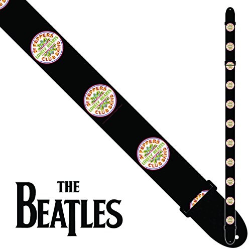 Perri's Leather Ltd perri kroki Leather lpcp6083 poliester gitara pasek Beatles SGT Peppers LPCP6083