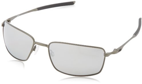 Oakley Sonnenbrille Square Wire, Carbon W/ Grey Polar, One Size, Oo4075-04