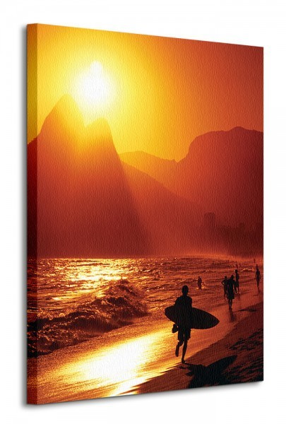 Art group Digital Ipanema Beach (Rio de Janeiro) - Obraz na płótnie WDC90053