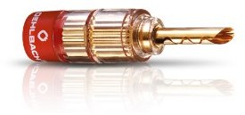 Oehlbach OEHLBACH Solution Tube Tube złącze do głośników złota 3021