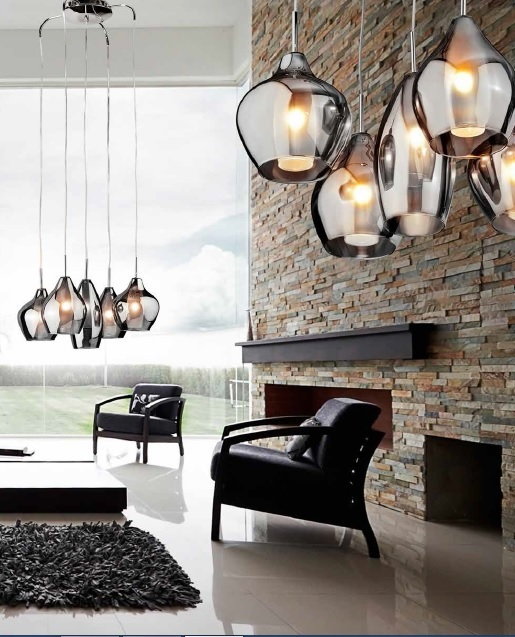 Azzardo Lampa wisząca AMBER MILANO 2285-5P -
