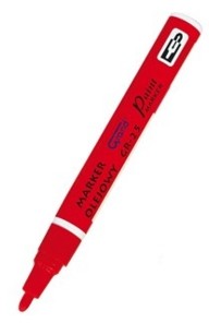 Kw Trade Marker olejowy GRAND GR-25 czerwony KW622-3
