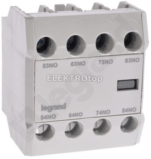 Legrand STYKI POM. FRONT. CTX3 3P (9-150A) / 4P (40-135A) 4NO 416853