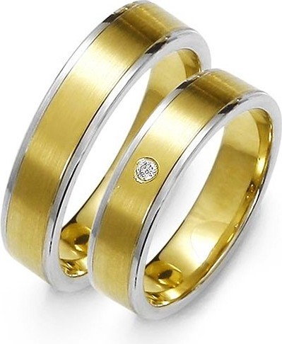 Złoty Skorpion Obrączki ślubne - wzór Au-OE86