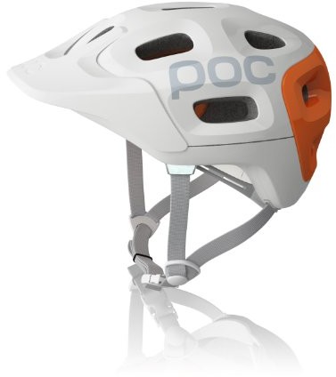 POC Poc Unisex Radhelm Trabec Race, Weiß//Oange,, X--S  1050 (10500)