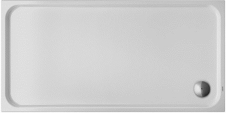 Фото - Душовий піддон Duravit D-Code Brodzik prostokątny 160x70 cm, biały 720163000000000 - odbi 